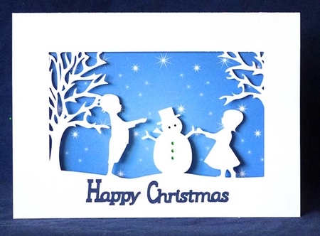 In the Snow Aperture Card by Shirley Young