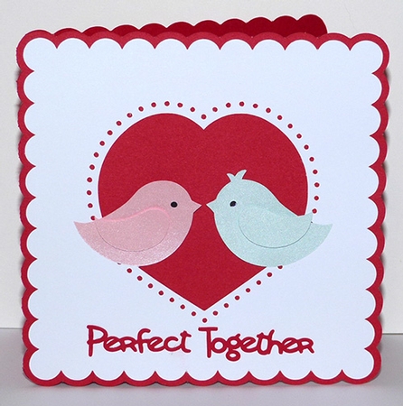 Love Birds Card by Shirley Young