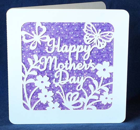 Butterflies Mothers Day Card by Shirley Young
