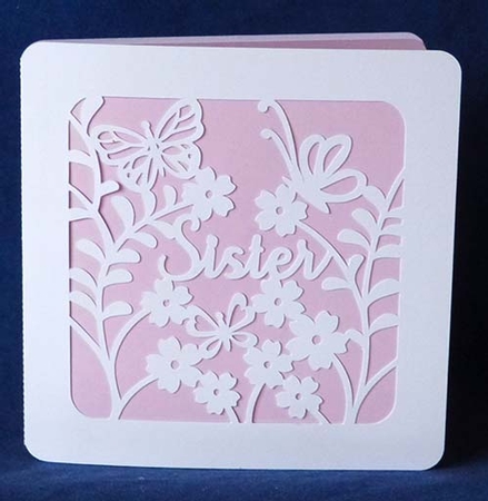 Sister Butterflies Card by Shirley Young