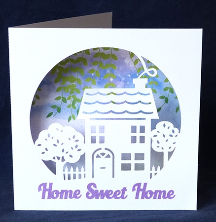 Home Sweet Home Card by Shirley Young