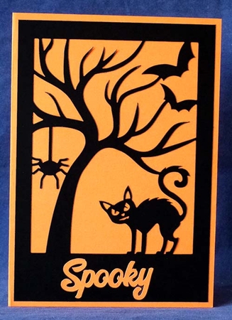 Spooky Halloween Card by Shirley Young