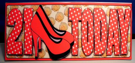 21 Today with Shoes Large Dl 2 by Shirli Walker