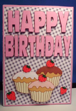Happy Birthday Cupcakes 4 by Shirli Walker