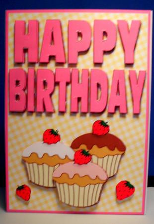 Happy Birthday Cupcakes 3 by Shirli Walker