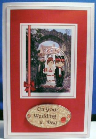 Wedding Card Front Quick Card Front by Shirli Walker