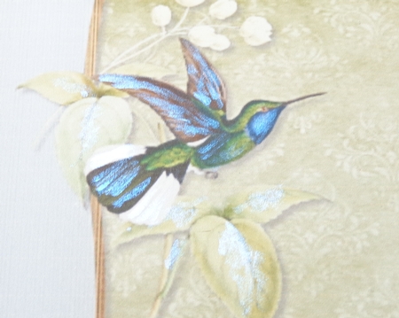 Male Card Antique Hummingbird Topper & Tags 8 by Shonni Moore