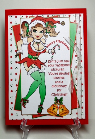 Santa has seen your FB pics mini kit by Shonni Moore