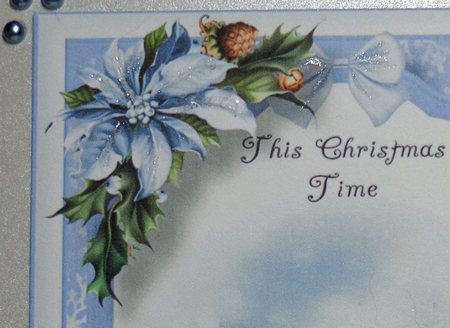Beautiful Christmas Scene - Snowy Mountain A5 by Shonni Moore