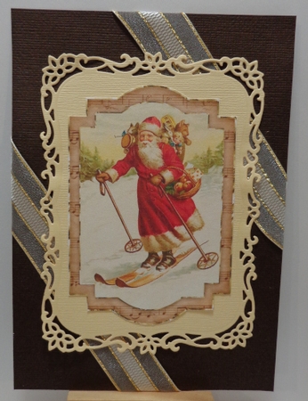 SAINT NICOLAS 3 VINTAGE PYRAMID TOPPER by Shonni Moore