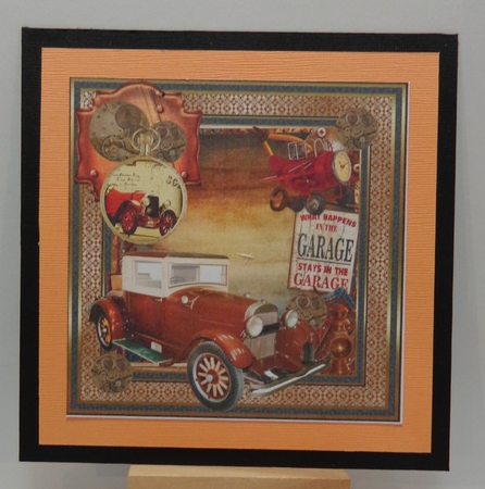 In the garage 6x6 by Shonni Moore