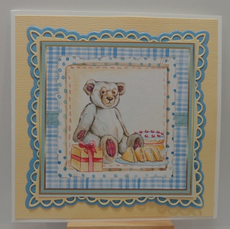 Vintage man teddy bear by Shonni Moore