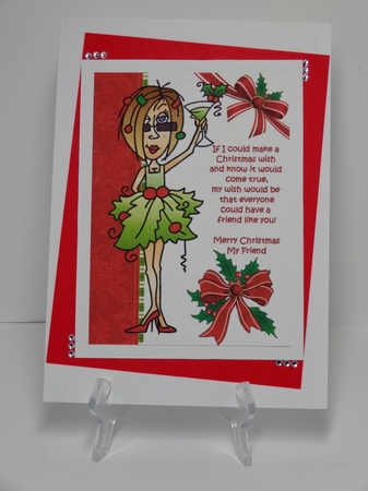 J.J. Christmas wish for a friend mini kit by Shonni Moore