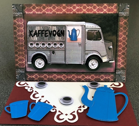 Coffee Mini Bar on Wheels by Solveig Wï¿rtz
