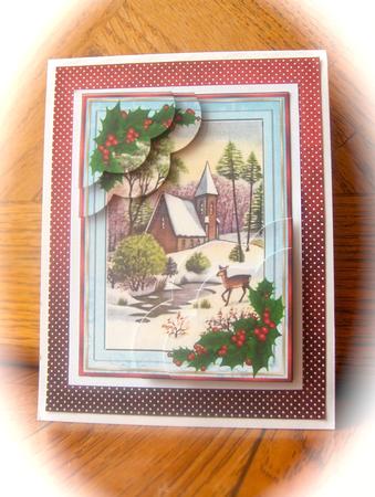 A6 Church in Winter by Sonja Nelson