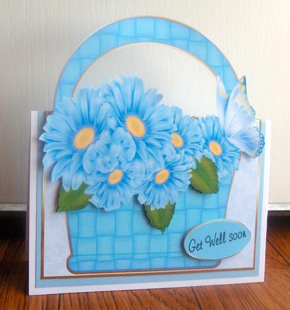 Floral Get Well Basket by Sonja Nelson
