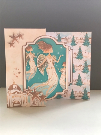 Christmas Angel Fold Back Kit-4 by Stefanie Mohrmann