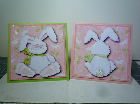 Topper Sheet to Go with Hoppy Easter Double Easel Sheet by Stefanie Mohrmann