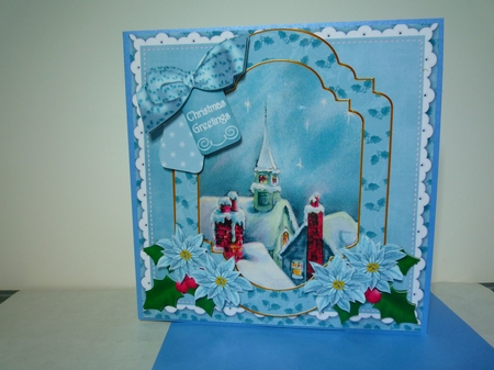 Rooftops Christmasgreetings 6in Christmas Step by Step by Stefanie Mohrmann