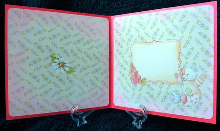 6x6 Teddy Bear card+insert#3 by Stefanie Mohrmann