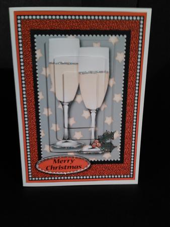 Christmas Champagne Pyramid by Stella Reynolds