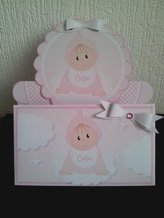 A Gift from Heaven Girl Baby Money Wallet by Stella Reynolds