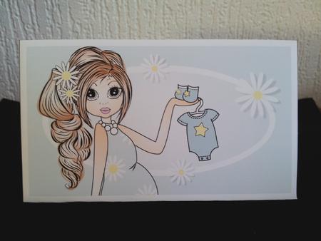 Yummy Mummy Emma Blue Money Wallet by Stella Reynolds
