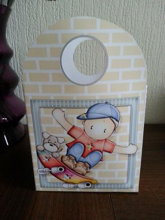 Skateboard Andy Large Gift Bag by Stella Reynolds