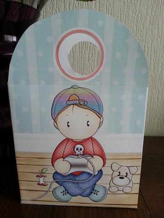 Gaming Andy Large Gift Bag by Stella Reynolds