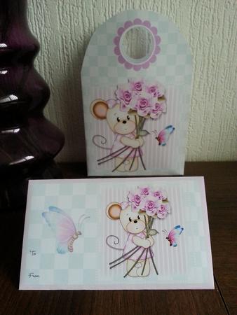 Maisy with Roses Money Wallet by Stella Reynolds