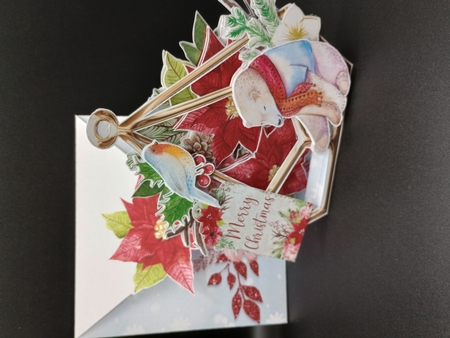 Tranquil Christmas 3d Terrarium Cards & Envelopes Kit by Stephanie Bardelli