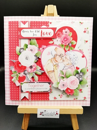 Together Forever Senior Years - 7x7 Card Front & Insert Mini Kit by Stephanie Bardelli