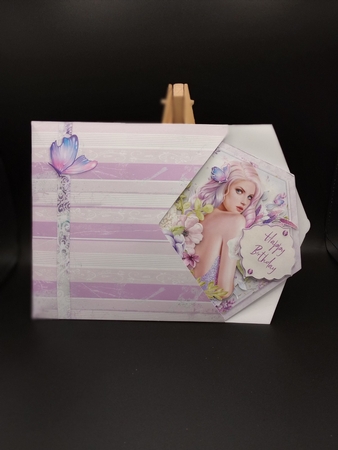 Lavender Mist Twist n Pop Double Card Kit. by Stephanie Bardelli