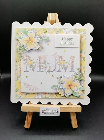 Family Names Pretty Flowers QUICK TOPPER Bumper Kit by Stephanie Bardelli