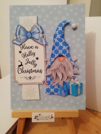 Christmas Gnomes6 Mini Card Kit by Stephanie Bardelli