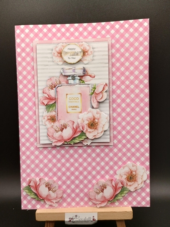 SCENTED GREETINGS DECOUPAGE TOPPER by Stephanie Bardelli