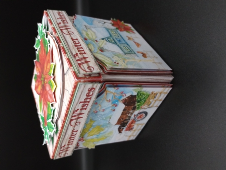 Winter on the Farm Exploding Box Surprise Kit. by Stephanie Bardelli