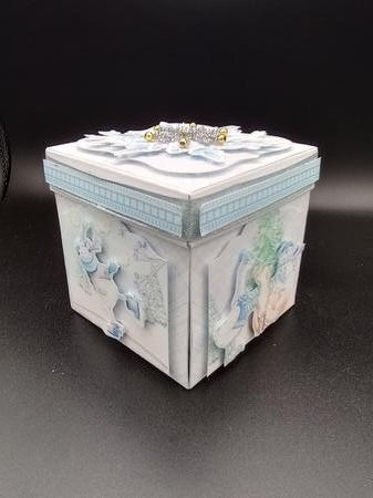 Winter Charm Exploding Box Surprise Kit. by Stephanie Bardelli
