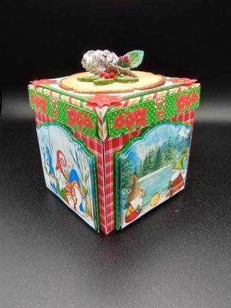 Gnome-ward Bound Exploding Box Surprise Kit. by Stephanie Bardelli