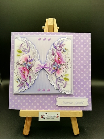 Beautiful Double Lace and Roses 3 by Stephanie Bardelli
