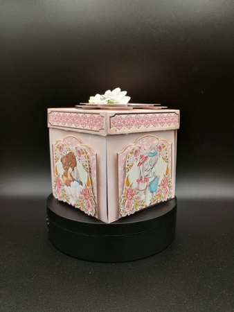 Love is All Around Us Exploding Box Surprise Kit. by Stephanie Bardelli