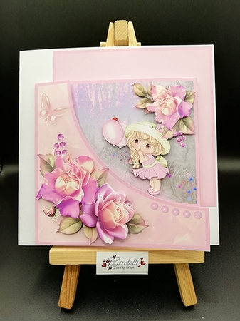 Bringing Balloons - Cutaway Card Mini Kit by Stephanie Bardelli