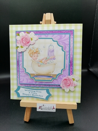 A Relaxing Bath - 7x7 Mini Kit by Stephanie Bardelli