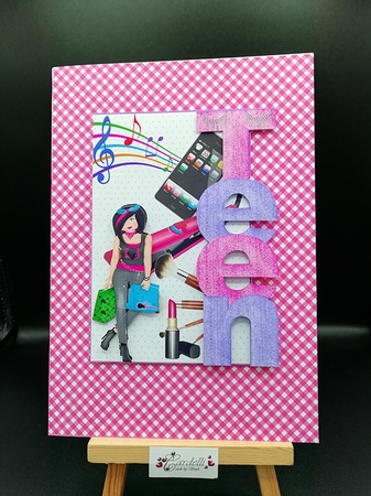 Teen girl any age over the edge 2 mini kit by Stephanie Bardelli