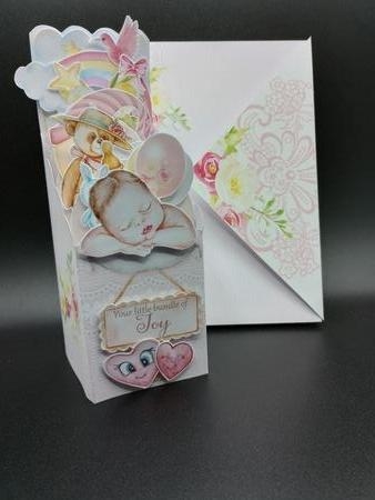 Sweet Dreams #1 Pop Up Box Card & Envelope Kit. by Stephanie Bardelli