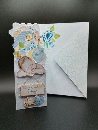 Sweet Dreams #2 Pop Up Box Card & Envelope Kit. by Stephanie Bardelli