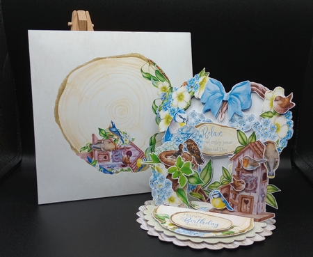 My Little Spring Garden  Triple Easel Card Kit by Stephanie Bardelli