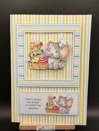 Elephants never forget by Stephanie Bardelli