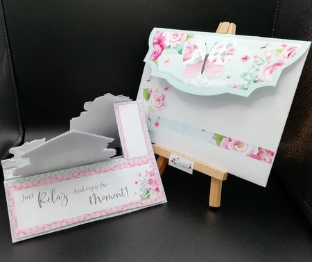 Lazy Days of Summer - Side Stepper Card and Envelope Kit by Stephanie Bardelli