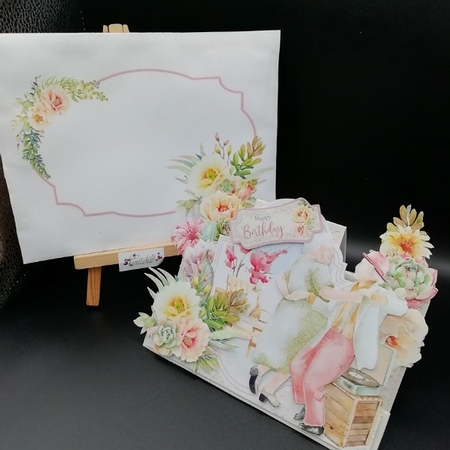 The Golden Years - It Dont mean a Thing if you Aint got that Swing - Centre Panel Stepper Card Kit by Stephanie Bardelli